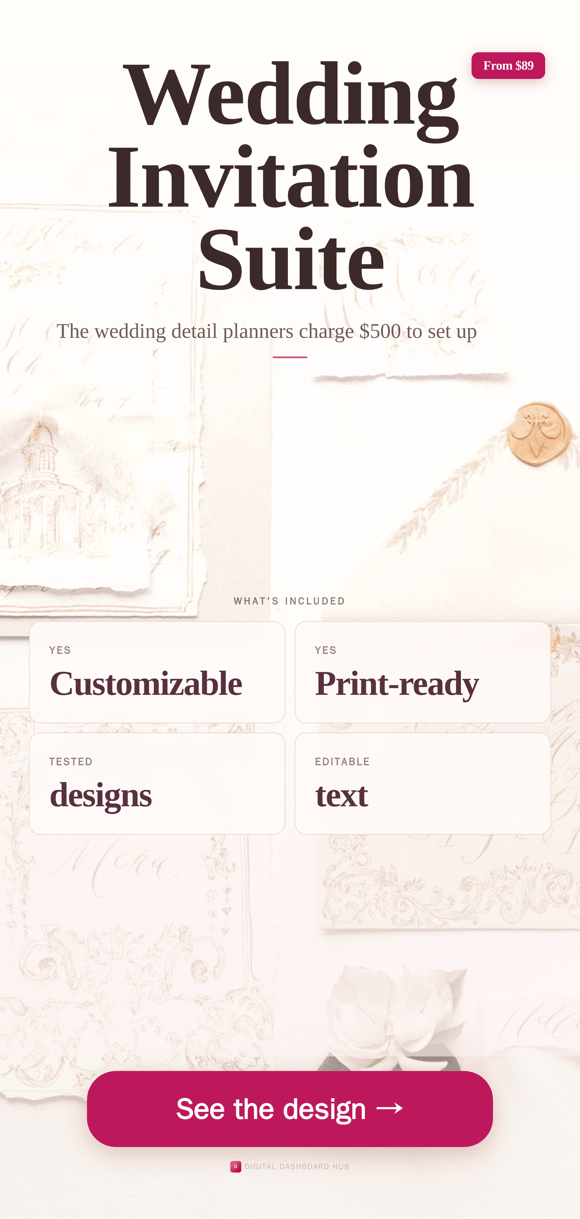 Pinterest content calendar pin sample